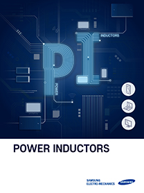 Power Inductor 제품 카탈로그 이미지.